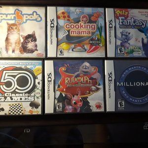 Lot of Empty Nintendo DS Cases